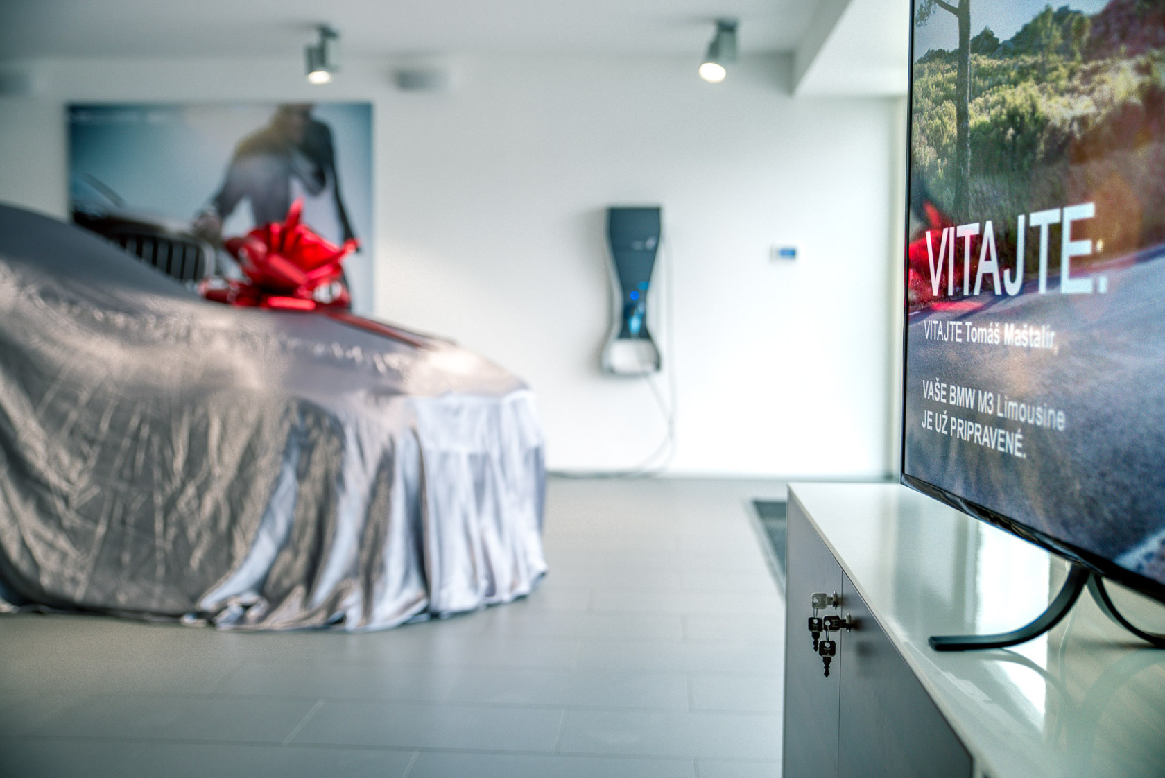 Odovzdanie BMW M3 Competition T. Maštalírovi.