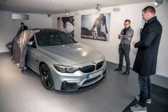 Odovzdanie BMW M3 Competition T. Maštalírovi.