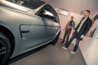 Odovzdanie BMW M3 Competition T. Maštalírovi.