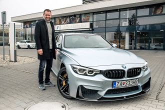 Odovzdanie BMW M3 Competition T. Maštalírovi.