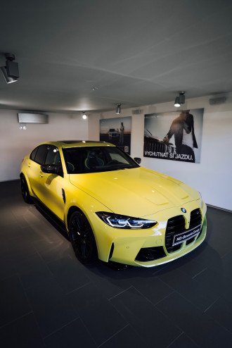 Tomáš Maštalír si prevzal kľúče od BMW M3 Competition M xDrive.