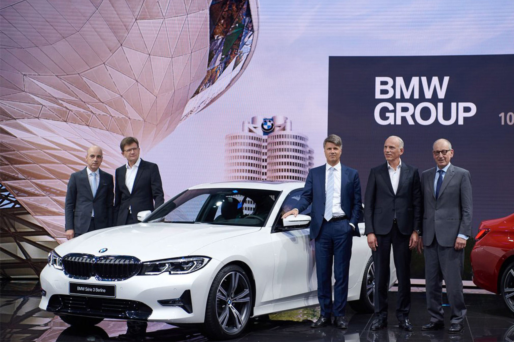 BMW na Svetovej výstave automobilov v Paríži 2018.