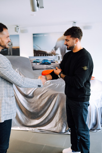 Slávnostné odovzdanie BMW M2 Coupé Rasťovi Zvarovi.