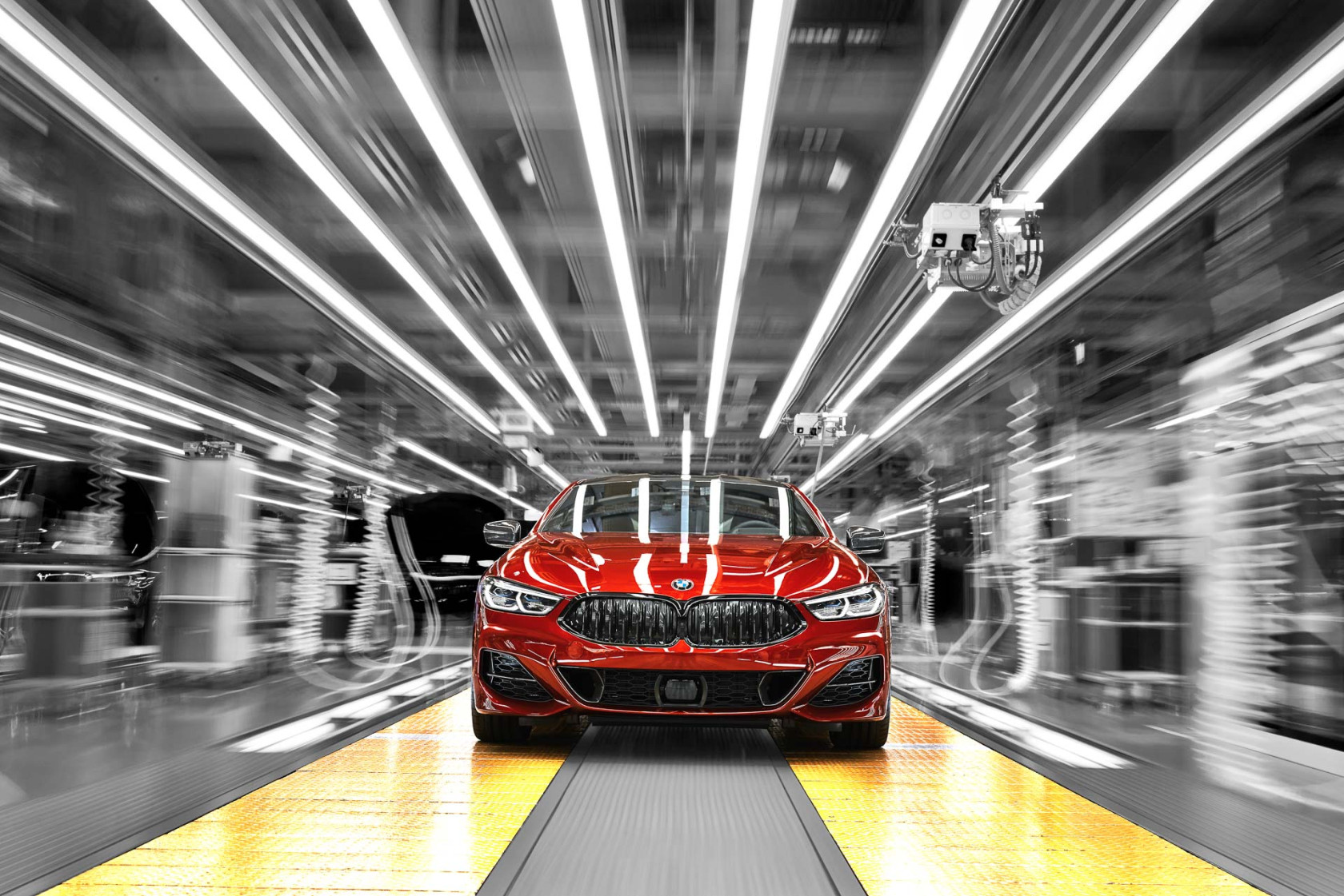 Spustenie výroby nového BMW radu 8 Coupé v závode spoločnosti BMW Group v Dingolfingu.
