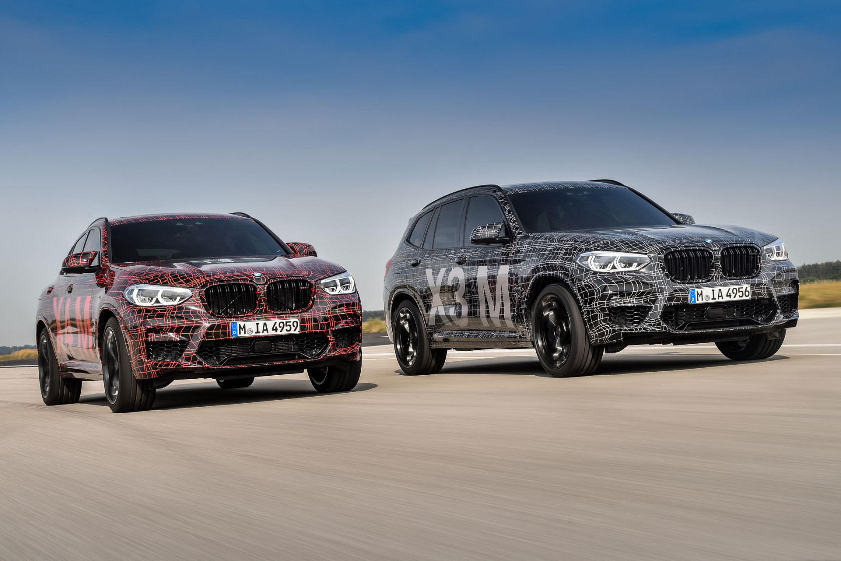 Predstavenie prototypov modelov BMW X3 M a BMW X4 M.