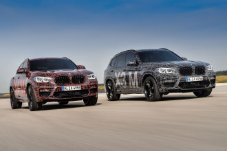 Predstavenie prototypov modelov BMW X3 M a BMW X4 M.