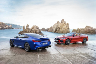 Nové BMW M8 Coupé a BMW M8 Cabrio a ich verzie Competition.