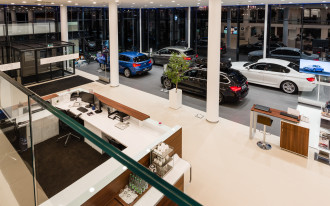 Ocenenie za najlepšieho predajcu vozidiel BMW.