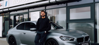 Slávnostné odovzdanie BMW M2 Coupé Rasťovi Zvarovi.