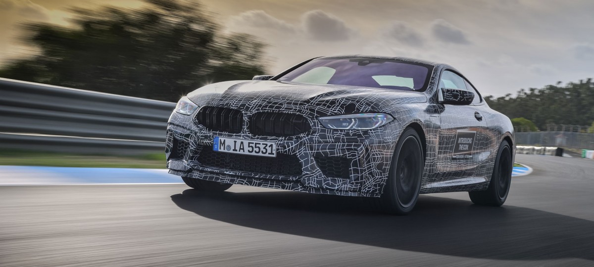 Príprava na sériovú výrobu nového BMW M8 Coupé.