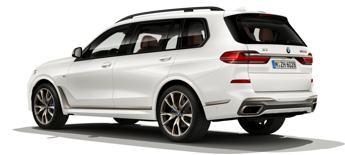 Nové BMW X5 M50i a nové BMW X7 M50i.