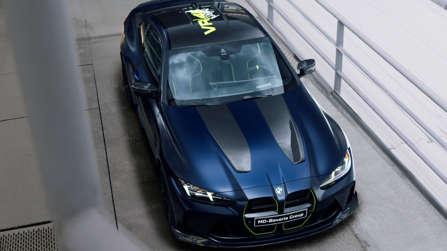 Odovzdali sme unikátne vozidlo. BMW M4 CS Edition VR46.