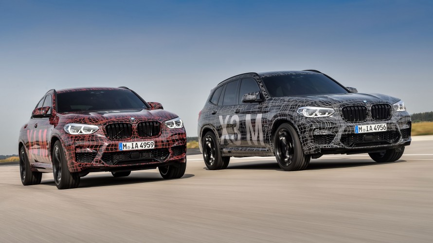 Predstavenie prototypov modelov BMW X3 M a BMW X4 M.