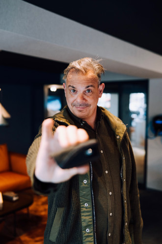 Dano Dangl si prevzal nové BMW M5 v Individual farbe Frozen Deep Grey.